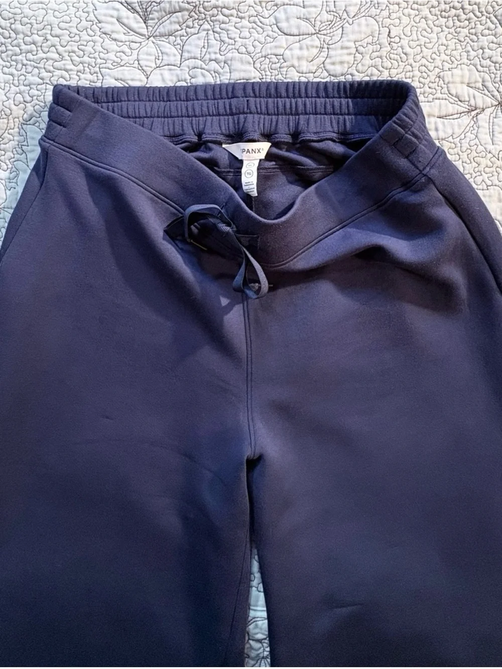 💥SPANX AirEssentials Wide Leg Pant Timeless Navy Soft Luxe Travel Lounge~XL🧡 - Picture 6 of 11
